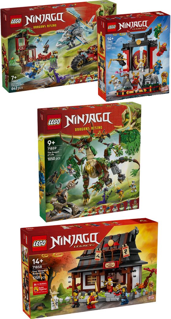 Toymania Online Lego Shop - ΝΕΑ ΣΕΤ LEGO NINJAGO 2026