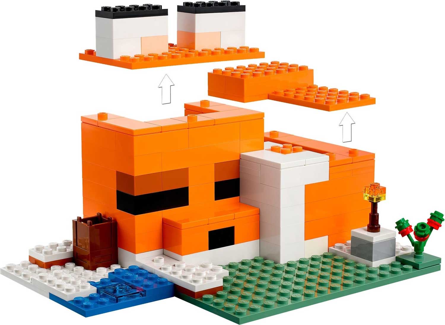 Lego 21178 Lego Minecraft The Fox Lodge Toymaniagr