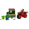 LEGO 76287 - LEGO MARVEL SUPER HEROES - Iron Man with Bike and The Hulk