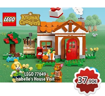 Toymania Online Lego Shop Θεσσαλονικη  LEGO ANIMAL CROSSING 77049 Isabelle's House Visit 