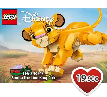 Toymania Online Lego Shop Θεσσαλονικη LEGO Disney 43243 Simba the Lion King Cub 