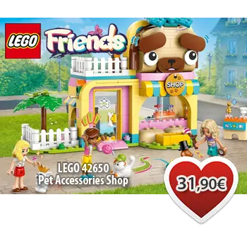 Toymania Online Lego Shop Θεσσαλονικη LEGO Friends 42650 Pet Accessories Shop