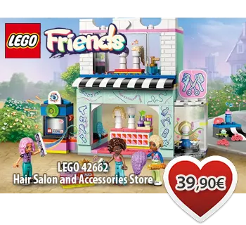 Toymania Online Lego Shop Θεσσαλονικη LEGO Friends 42662 Hair Salon and Accessories Store 