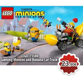 Toymania Online Lego Shop Θεσσαλονικη LEGO 75580 Minions and Banana Car 