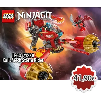 Toymania Online Lego Shop Θεσσαλονικη LEGO Ninjago 71830  Kai's Mech Storm Rider 