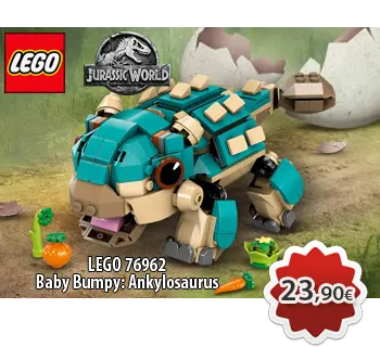 Toymania Online Lego Shop Θεσσαλονικη LEGO Jurassic World 76962 Baby Bumpy: Ankylosaurus 