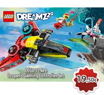 Toymania Online Lego Shop Θεσσαλονικη LEGO Dreamzzz 71489 Cooper's Gaming Controller Jet 